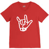 metal V-Neck Tee