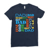best dad Ladies Fitted T-Shirt