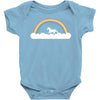Rainbow Unicorn Baby Onesie
