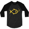 gold fish 3/4 Sleeve Shirt