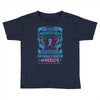 Never Underestimate the Strength of a Thyroid Cancer Warrior Toddler T-shirt
