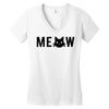 meow Women's V-Neck T-Shirt