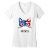 4th of July Women's V-Neck T-Shirt