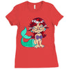 little ugly mermaid Ladies Fitted T-Shirt