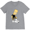 rap simpson V-Neck Tee