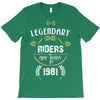 legendary riders are born in 1981 T-Shirt