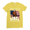 Honor Those Who Place Their Life On The Line Ladies Fitted T-Shirt