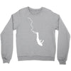 bungeejumping bungeespringen fun sport hobby freizeit extremsport Crewneck Sweatshirt
