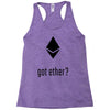 got ether ? Racerback Tank