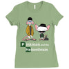 pinkman and the heisenbrain Ladies Fitted T-Shirt