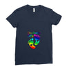 I'm a Rainbow Baby Ladies Fitted T-Shirt