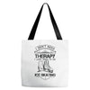 I Don't Need Therapy Just to Go Ice Skating Tote Bags