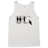 problem solved funny t shirt marriage wife beer Tank Top