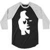 sax player lady face optical illusion 3/4 Sleeve Shirt