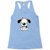 cute dog Racerback Tank