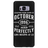 legends were born in october genuıne 1996 qualıty one kind of aged l Samsung Galaxy S8 Plus