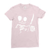 come in for a bit 2 Ladies Fitted T-Shirt