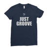 bass just groove Ladies Fitted T-Shirt