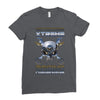 motocross extreme Ladies Fitted T-Shirt