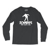 zombies only want a hug bad taste haloween zombie pop culture gift Long Sleeve Shirts