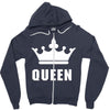Queen Zipper Hoodie