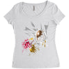 saitama Women's Triblend Scoop T-shirt