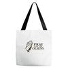 pray for the olsens Tote Bags