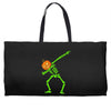pumpkin skeleton dabbing Weekender Totes