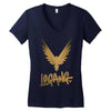 Logang Maverick Women's V-Neck T-Shirt