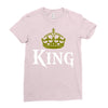 king Ladies Fitted T-Shirt