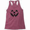 jack o lantern halloween Racerback Tank