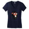 cool summerish scar Women's V-Neck T-Shirt
