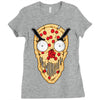 pizskull Ladies Fitted T-Shirt