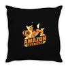amazon fitness Throw Pillow