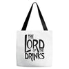 lord of the drinks Tote Bags