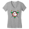 mighty raph Women's V-Neck T-Shirt