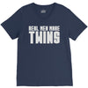 real men make twins V-Neck Tee