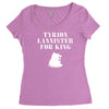 tyrion lannister for king Women's Triblend Scoop T-shirt