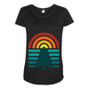 tree Maternity Scoop Neck T-shirt