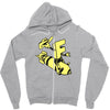 f bom Zipper Hoodie