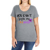 you can't scare me i'm a mother Ladies Curvy T-Shirt