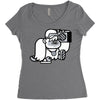 noise box Women's Triblend Scoop T-shirt