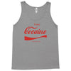 enjoy cocaine funny gray Tank Top