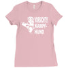 vorsicht kampfhund  funny Ladies Fitted T-Shirt