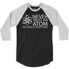 science tshirt never trust an atom 3/4 Sleeve Shirt
