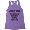 January Girls Racerback Tank