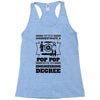 Never Underestimate A Pop Pop With An Engineer Degree Racerback Tank