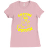 awesome possum Ladies Fitted T-Shirt