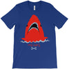 red blue shark T-Shirt