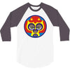 lucha libre    yellow 3/4 Sleeve Shirt